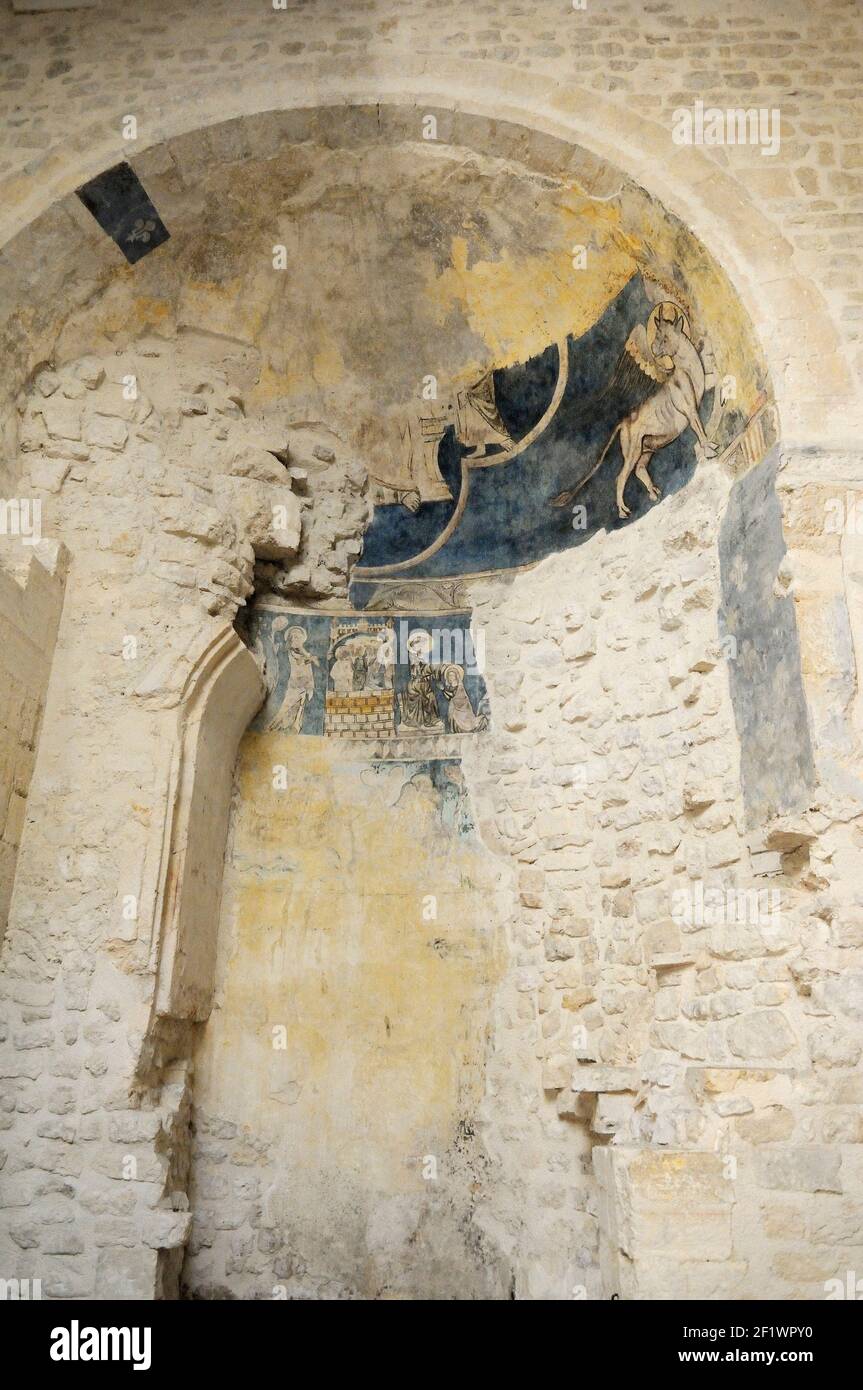 Cathédrale Saint-Sauveur, Aix-en-Provence, Francia Foto Stock