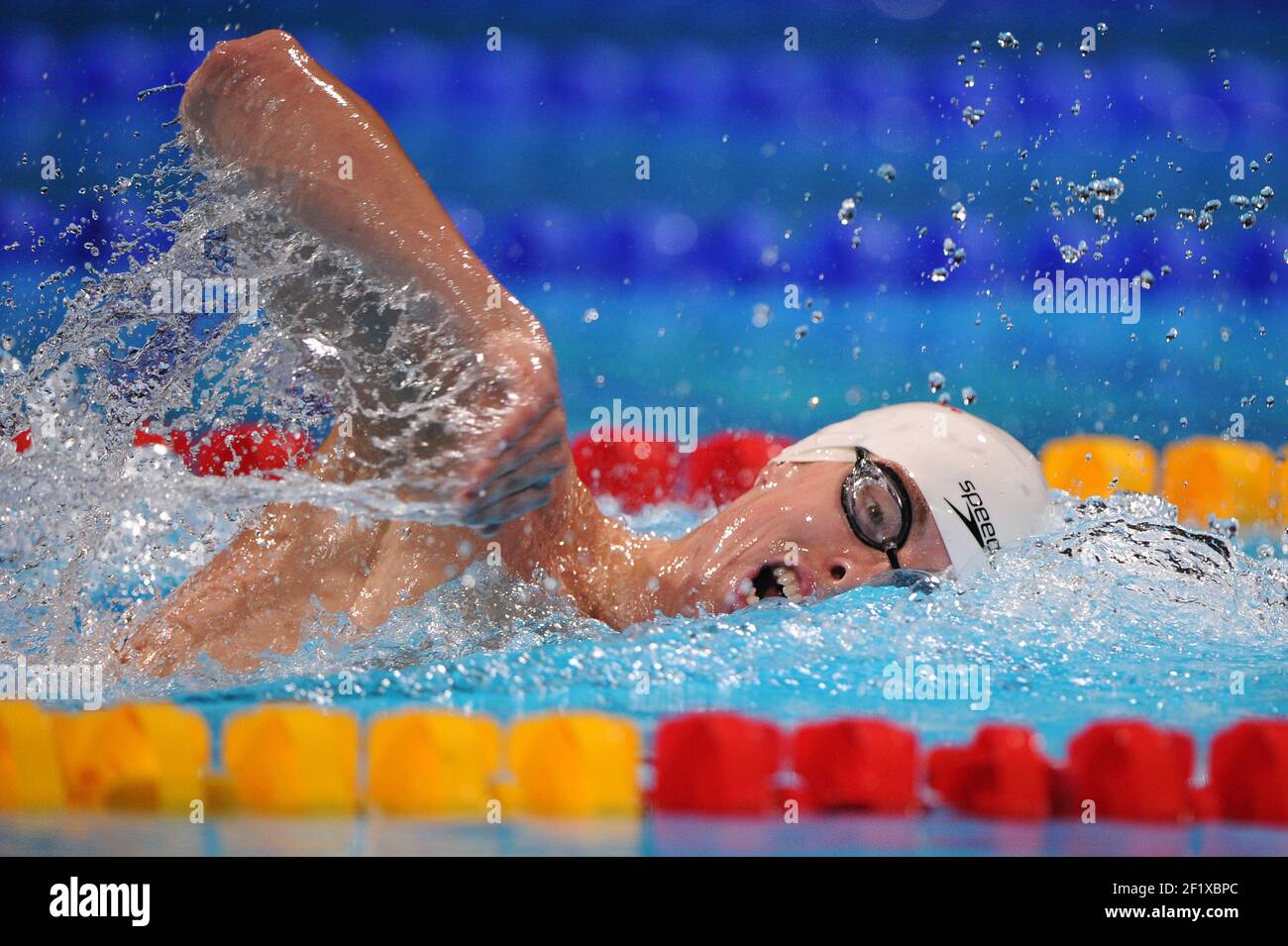 Nuoto - Campionati del mondo Fina 2013 - Barcellona , SPAGNA - giorno 15 - 3/08/2013 - Foto STEPHANE KEMPINAIRE / KMSP / DPPI - uomini 1500 m Freestyle - Jaeger Connor (USA) Foto Stock