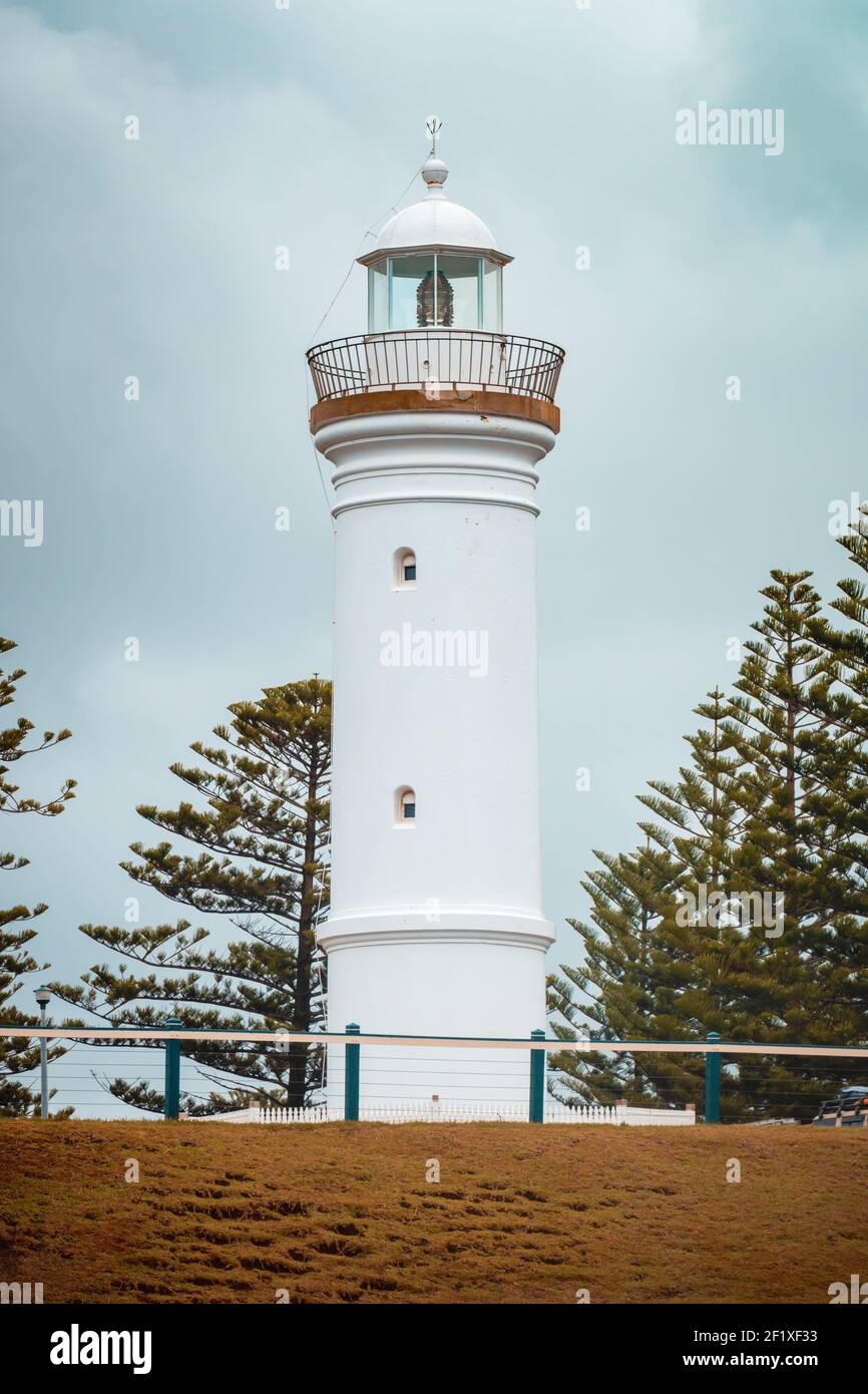 Faro a Kiama, Australia meridionale Foto Stock