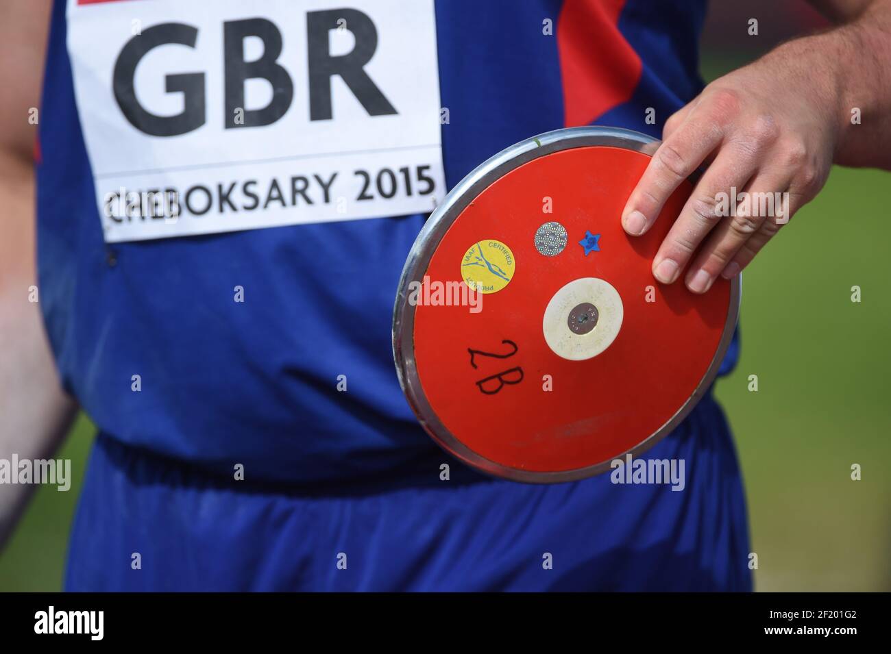 Illustrazione durante i Campionati europei di atletica leggera Super League 2015, a Cheboksary, Russia, il 20-21 giugno 2015 - Foto Stephane Kempinaire / KMSP / DPPI Foto Stock