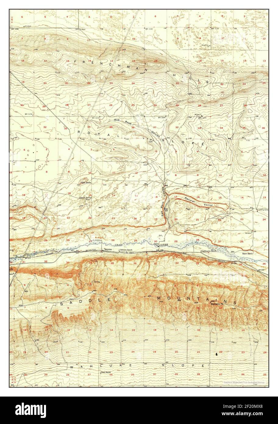 Smyrna, Washington, mappa 1951, 1:62500, Stati Uniti d'America da Timeless Maps, dati U.S. Geological Survey Foto Stock