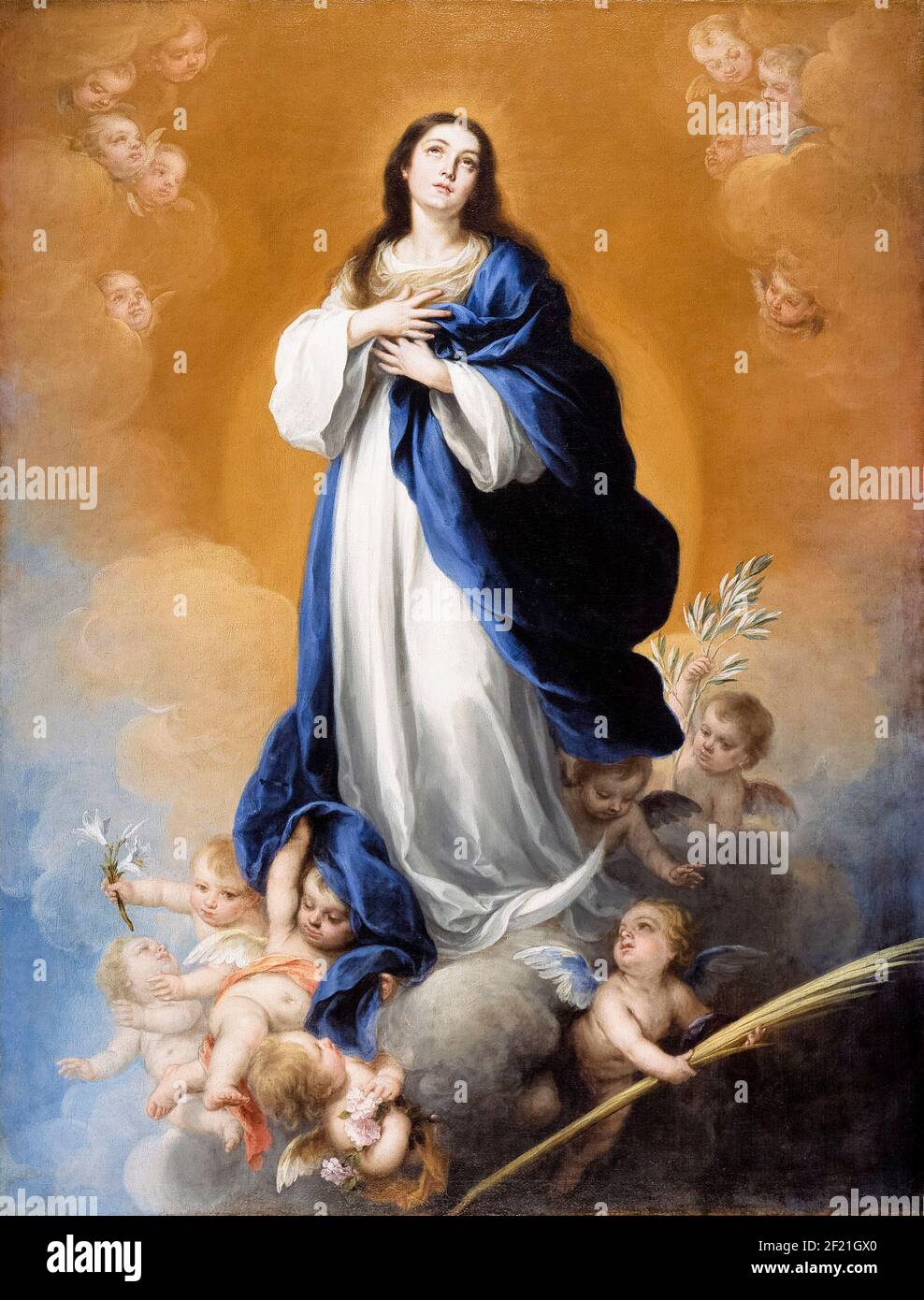Immacolata Concezione Di Maria Vergine Concezione immacolata arte immagini e fotografie stock ad alta