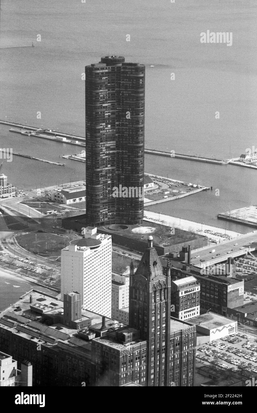 Grattacielo, Chicago il USA, 1977 Foto Stock