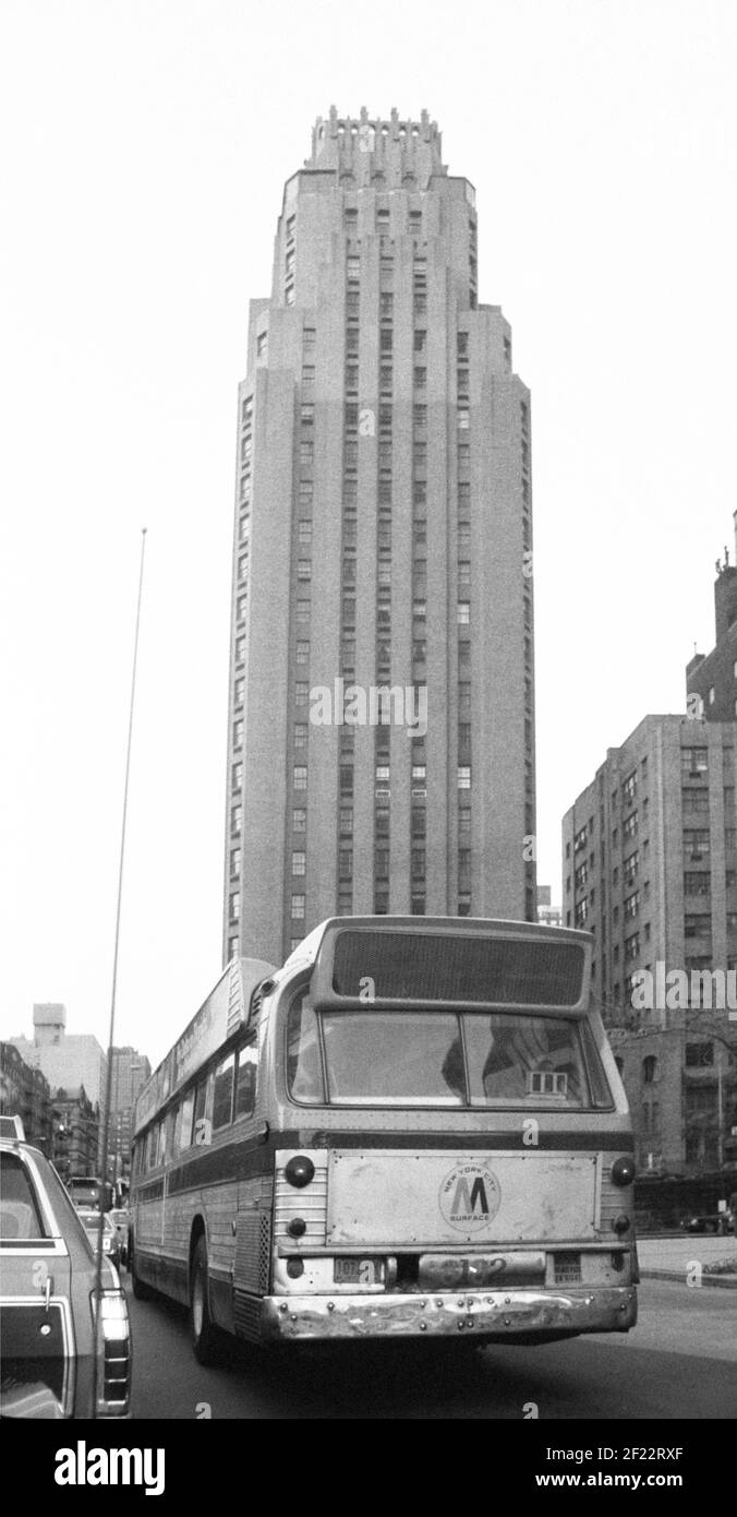 New York, Stati Uniti, 1977 Foto Stock