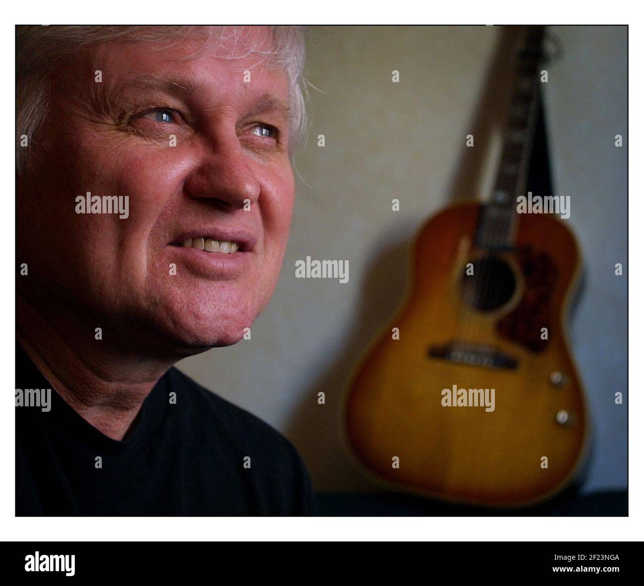 Chip Taylor canzone scrittore e musicista ha scritto Angel of the Mattina e Wild Thing in tour del Regno Unito di luglio 2001 Foto Stock