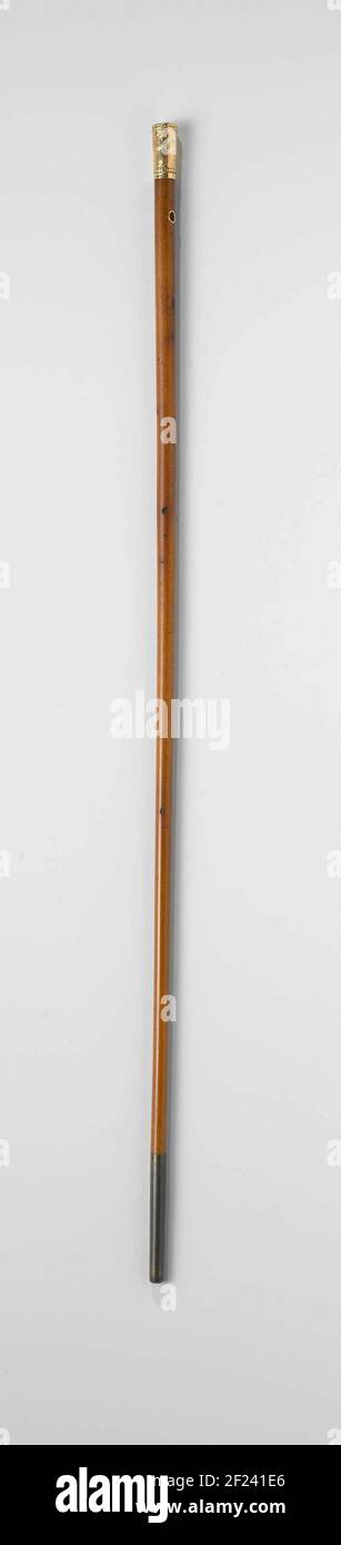 Rattan rotabile, montato in argento placcato oro e rame. Foto Stock