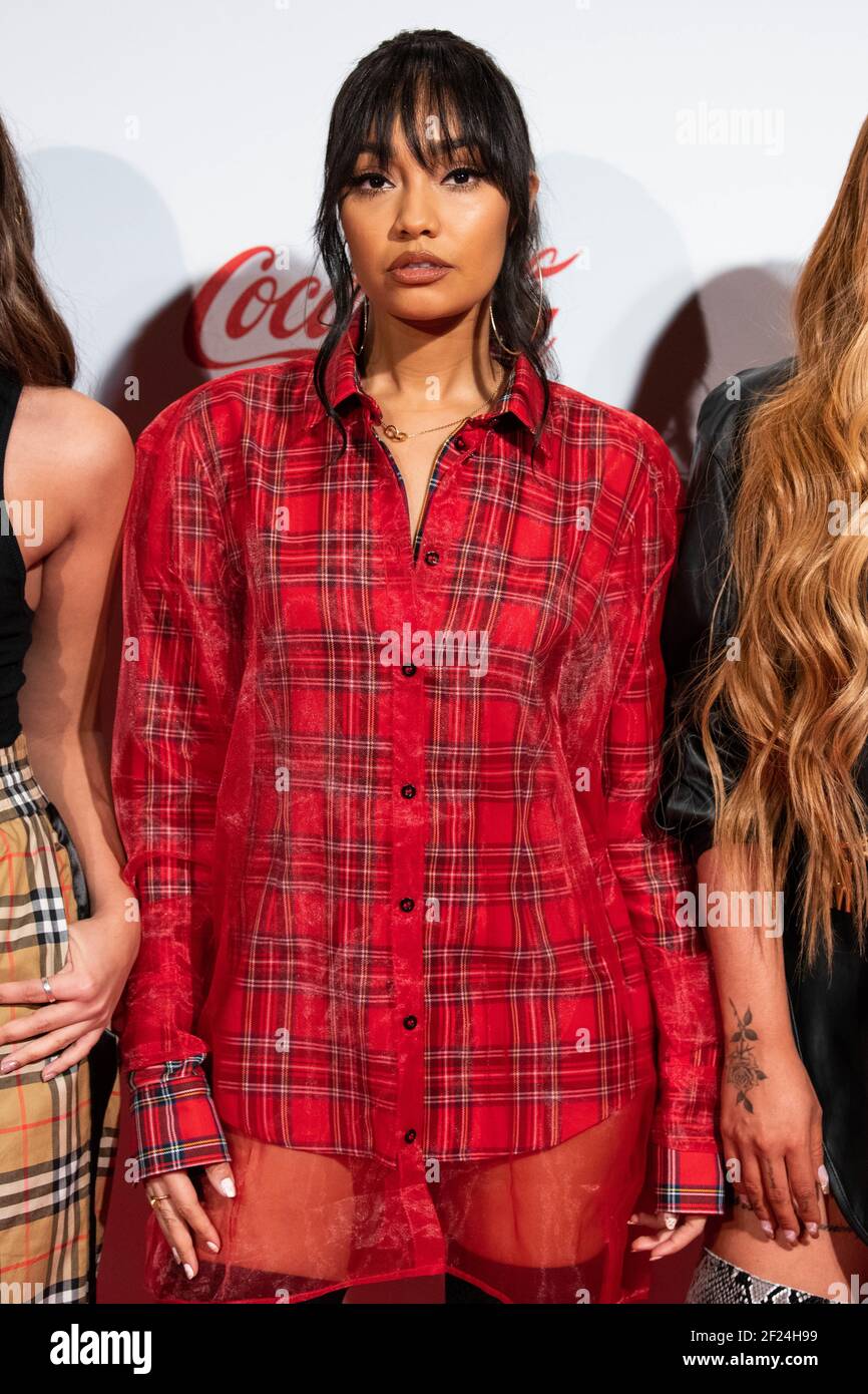 Londra, Regno Unito. 9 dicembre 2018. Leigh-Anne Pinnock of Little Mix durante il secondo giorno della Jingle Bell Ball 2018 della capitale con Coca-Cola all'O2 Arena, Londra Foto Stock