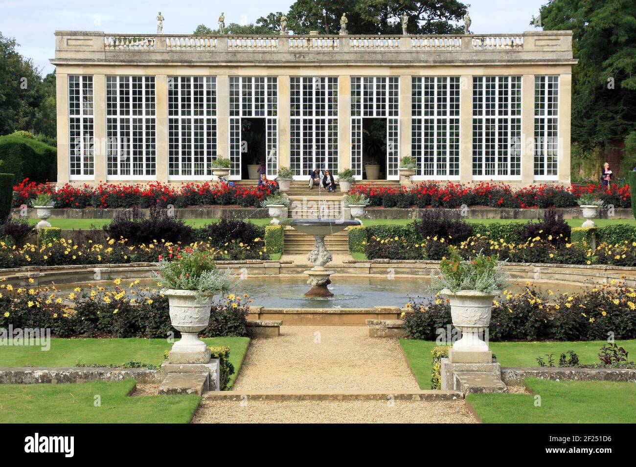 Belton House, Grantham, Lincolnshire Foto Stock