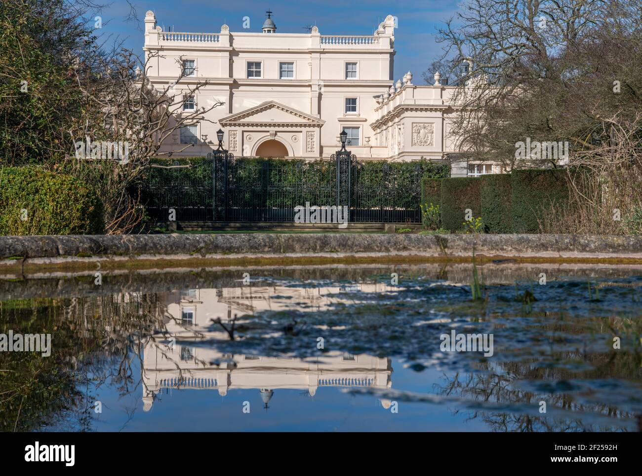 St John's Lodge Renents Park Londra Inghilterra Foto Stock