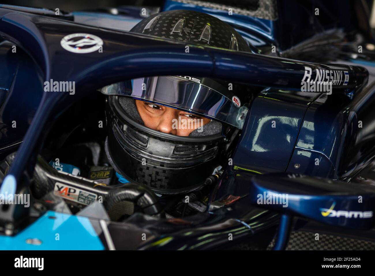 Nissany Roy (isr), DAMS, Dallara F2, ritratto durante il Campionato FIA Formula 2 2021 test pre-stagione dall'8 al 10 marzo 2021 sul circuito Internazionale del Bahrain, a Sakhir, Bahrain - Foto Sebastiaan Rozendaal / Dutch Photo Agency / DPPI / LiveMedia Foto Stock