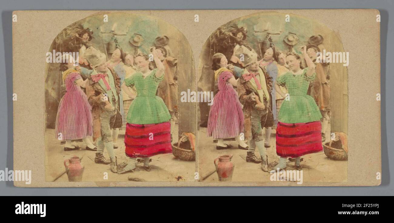 The Irish Jig... Foto Stock