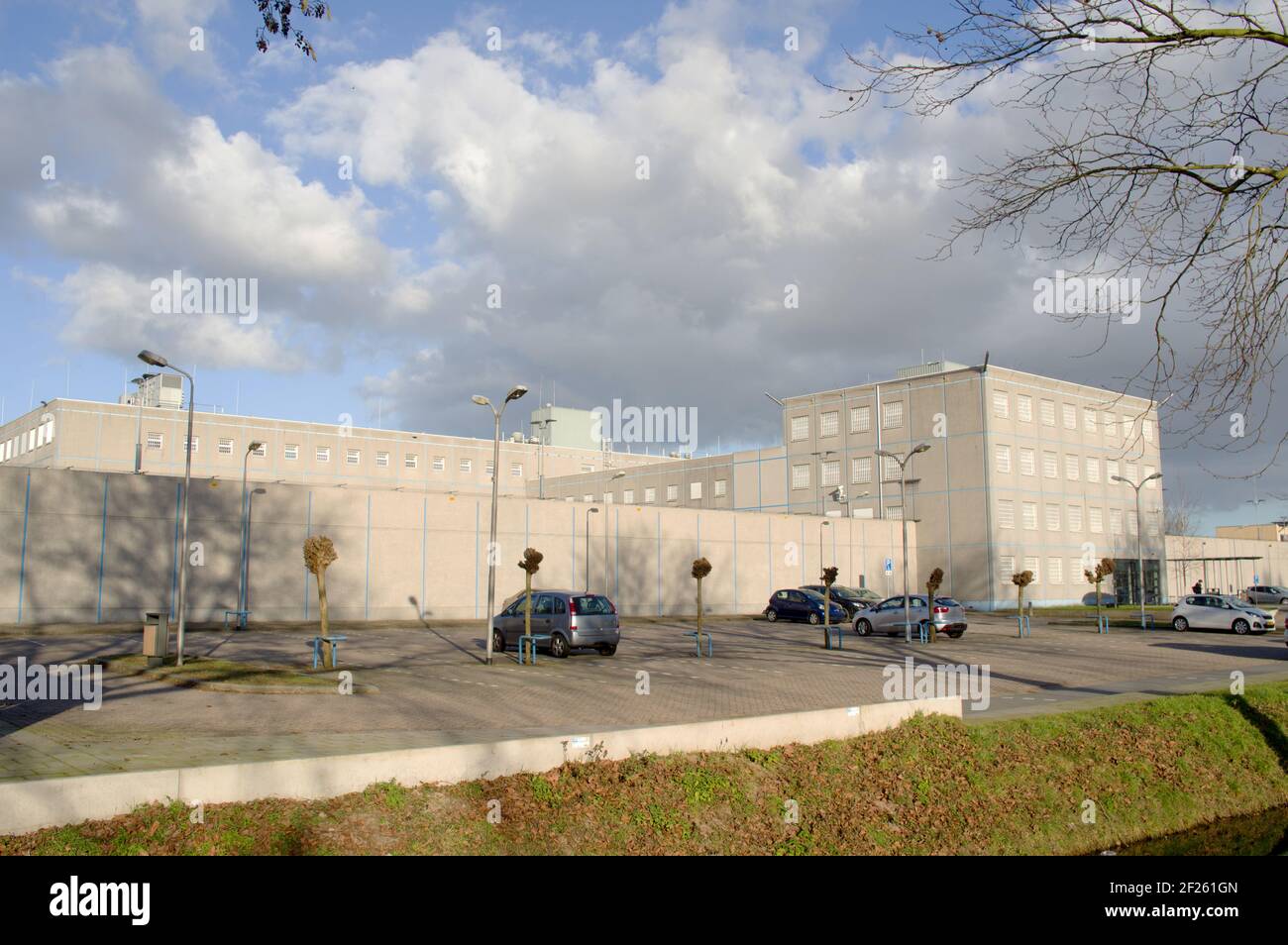 Carcere penitenziario ad Arnhem nei Paesi Bassi Foto Stock