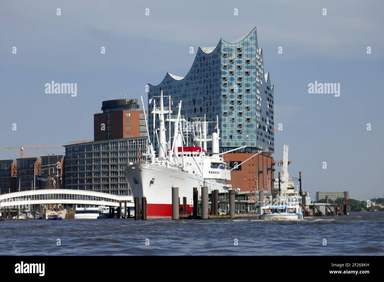 Elbphilharmonie di Amburgo Foto Stock