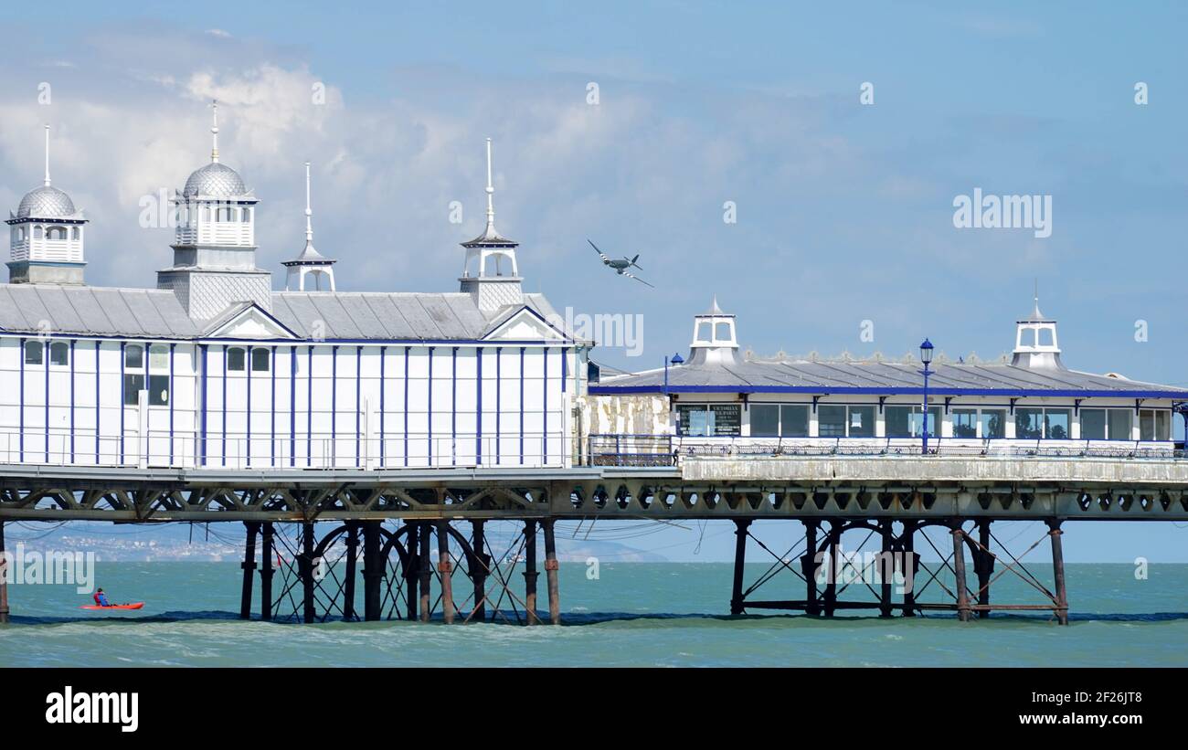 Airshow Airbourne a Eastbourne 2014 Foto Stock