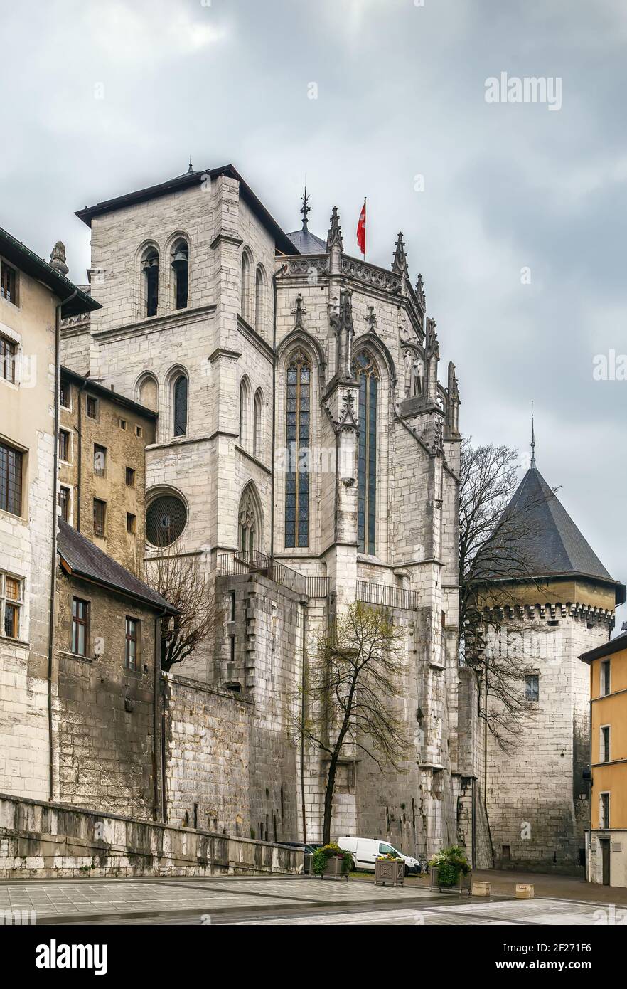 Castello dei Duchi di Savoia, Chambery, Francia Foto Stock