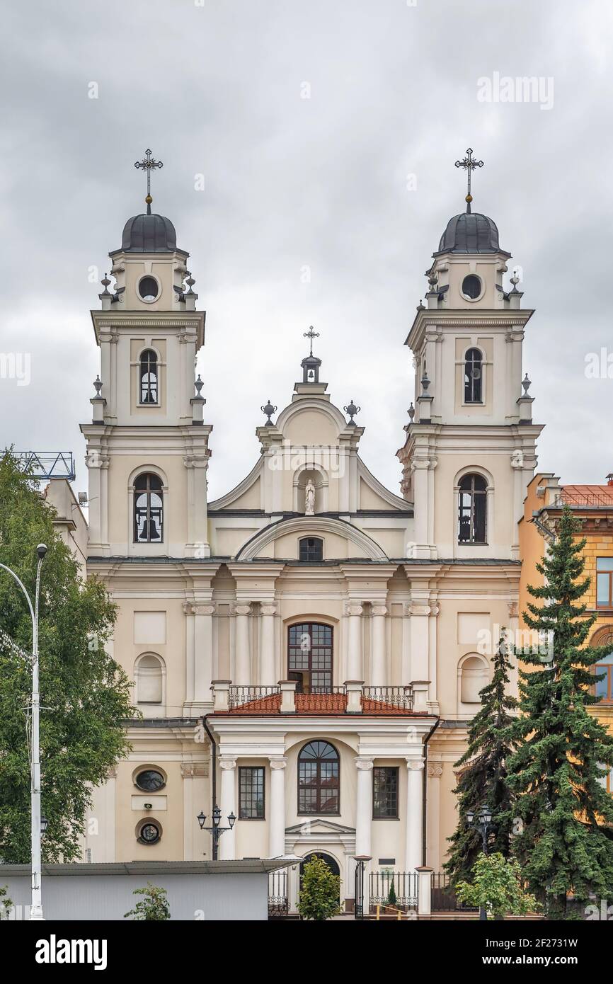 Cattedrale di Santa Maria Vergine, Minsk, Bielorussia Foto Stock