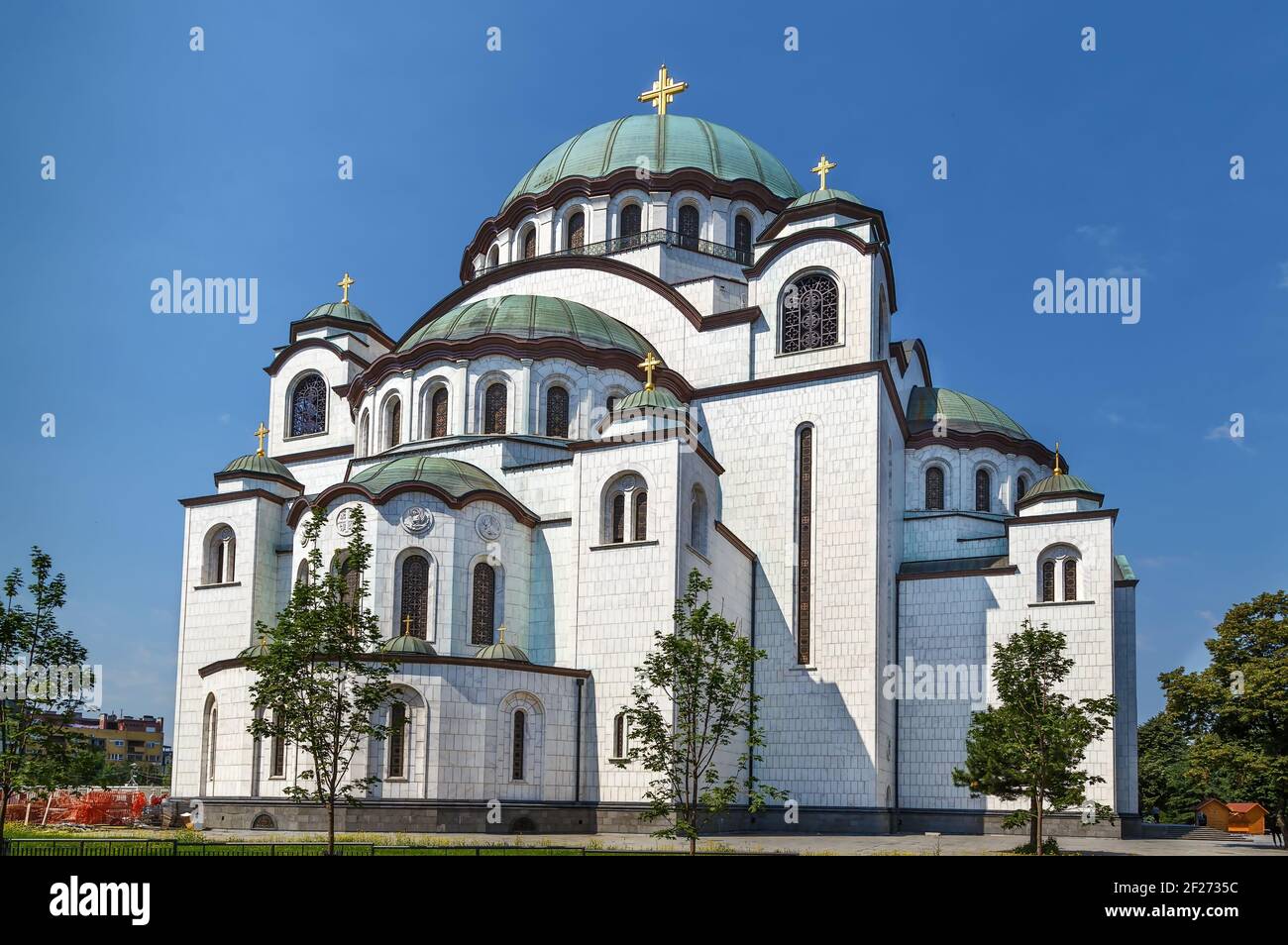 Chiesa di San Sava, Belgrado, Serbia Foto Stock