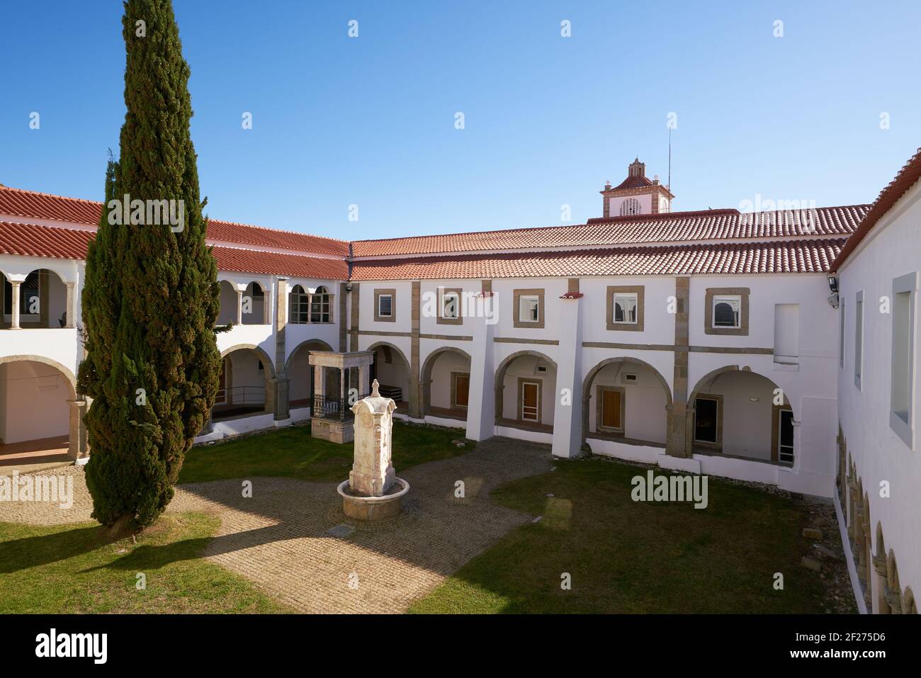 Biblioteca Portalegre nel Convento di Santa Clara, Portogallo Foto Stock