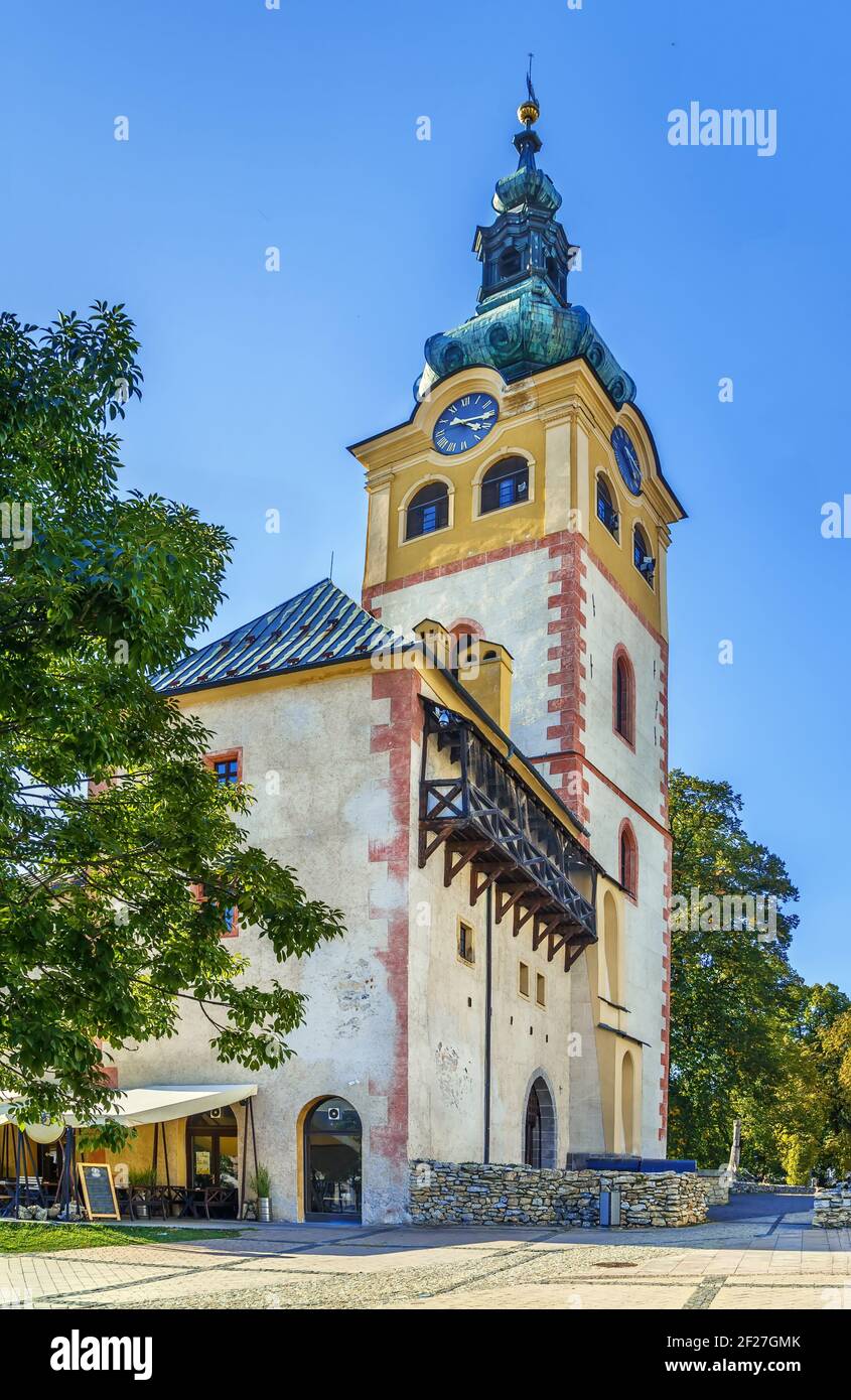 Castello di Banska Bystrica, Slovacchia Foto Stock