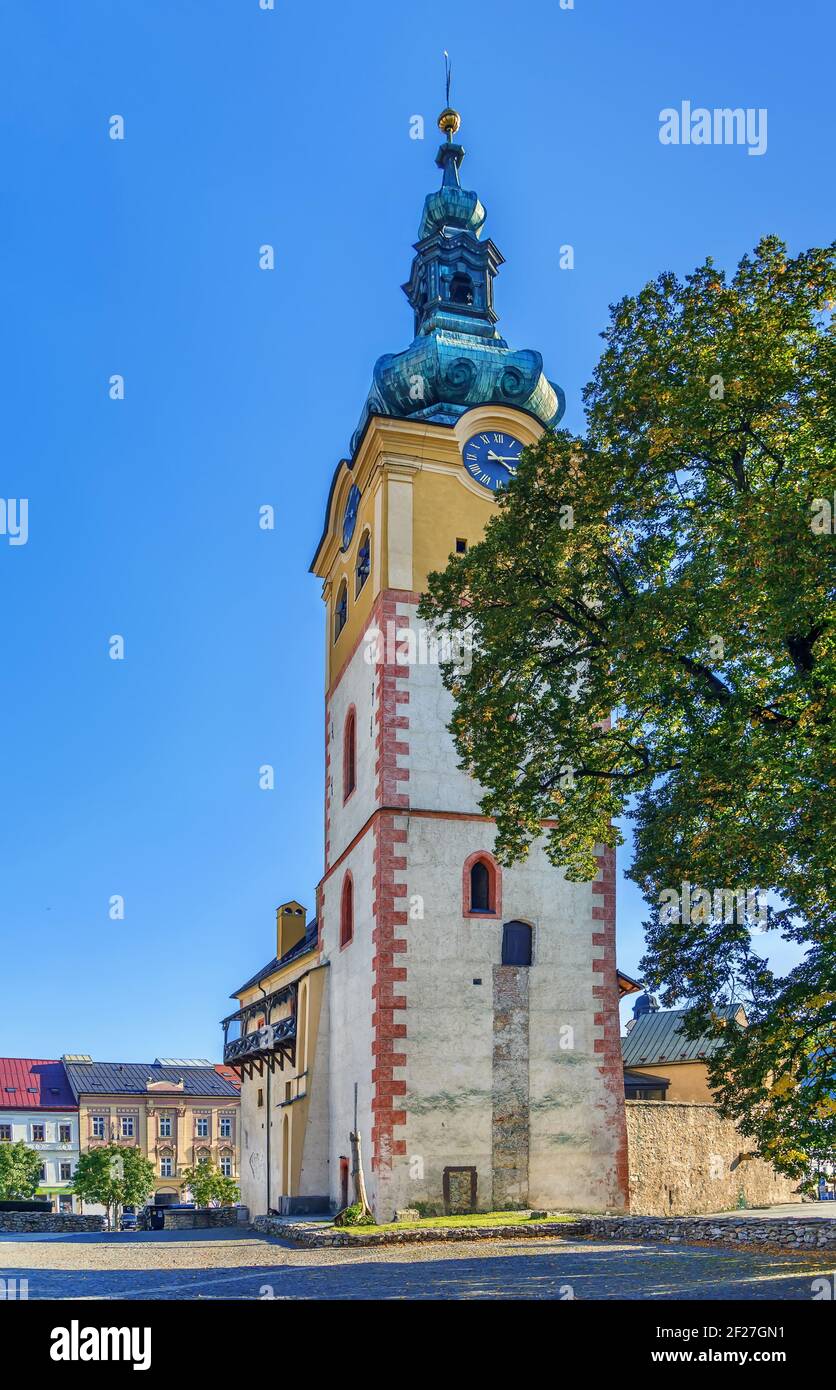 Castello di Banska Bystrica, Slovacchia Foto Stock