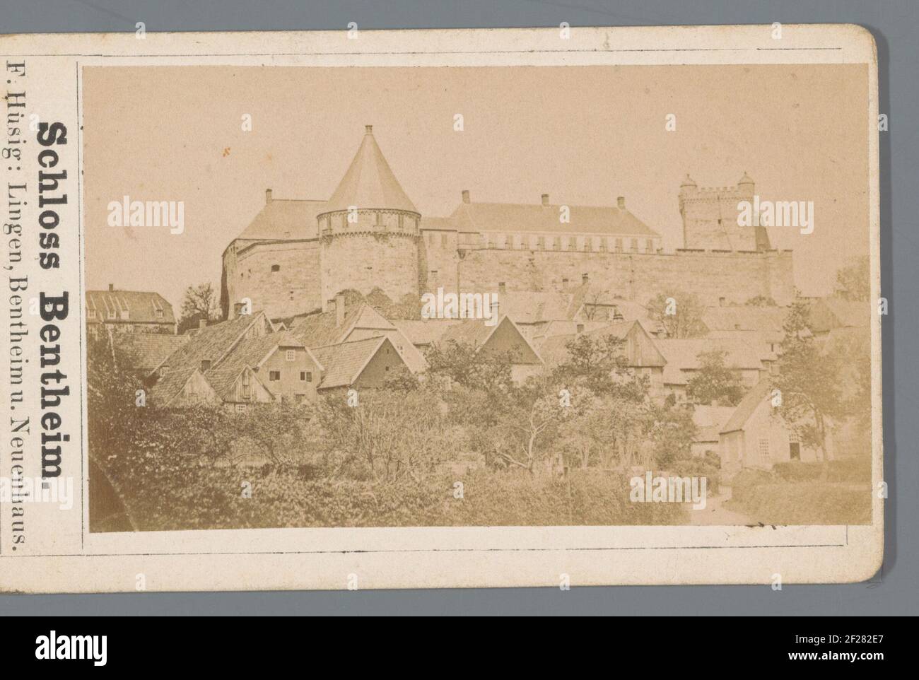 Castello Bentheim .. Foto Stock