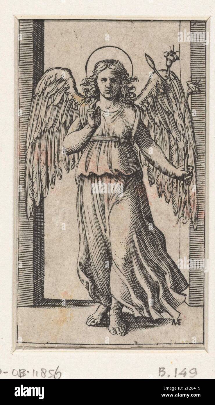 Arcangelo Gabriele con giglio Foto stock - Alamy