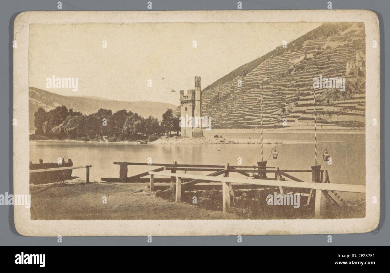 Mauseturm, Bingen .. Foto Stock