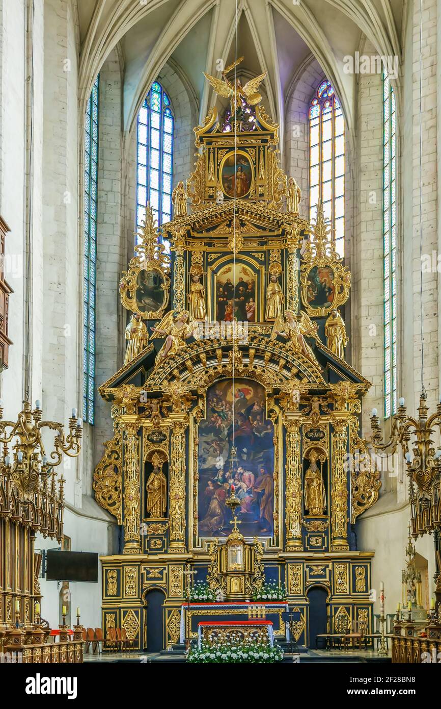 Chiesa di Santa Caterina d'Alessandria e Santa Margherita, Cracovia, Polonia Foto Stock