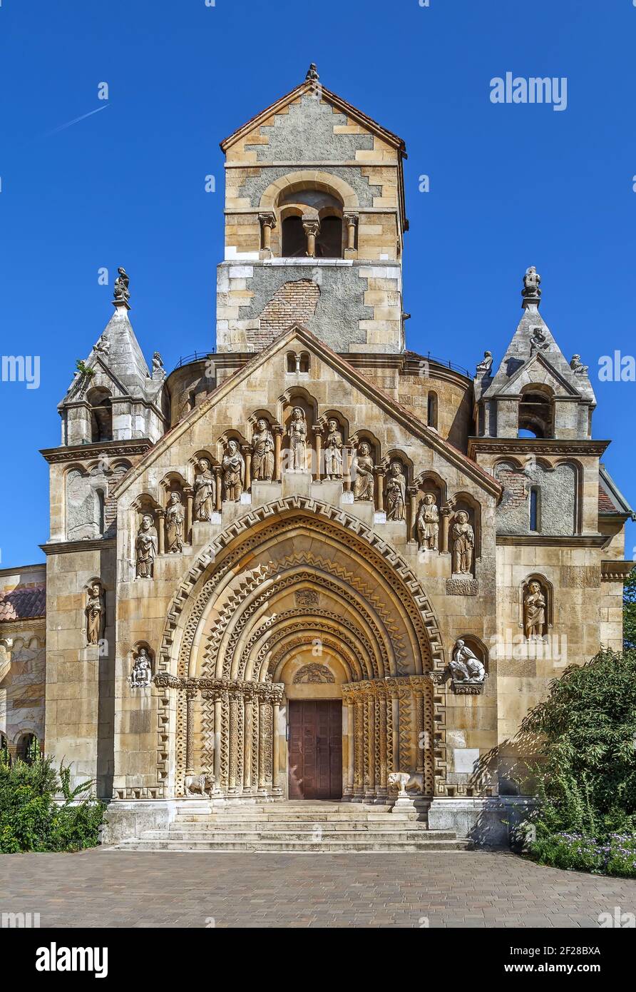 Castello di Vajdahunyad, Budapest, Ungheria Foto Stock