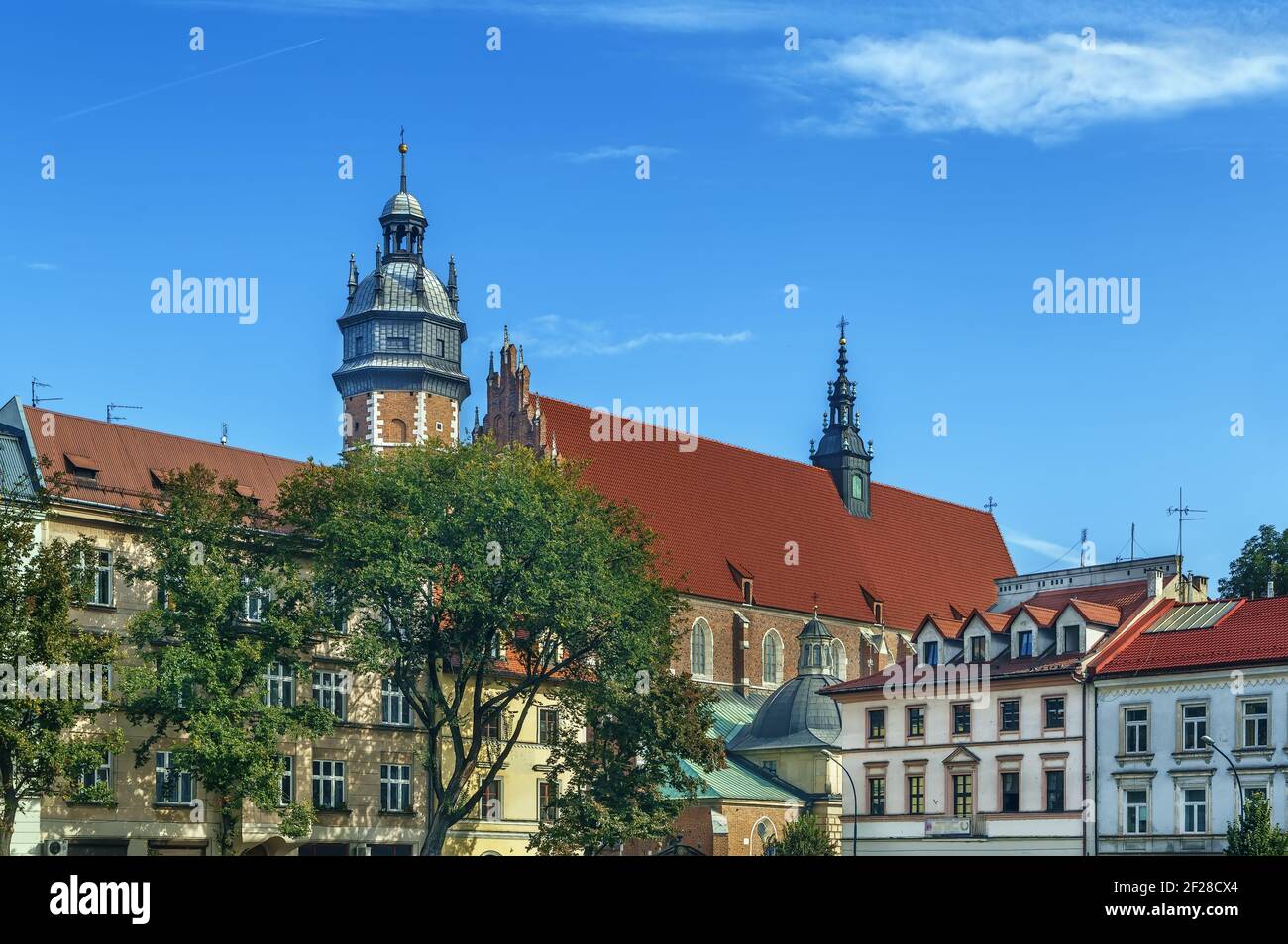 Basilica di Corpus Christi, Cracovia, Polonia Foto Stock