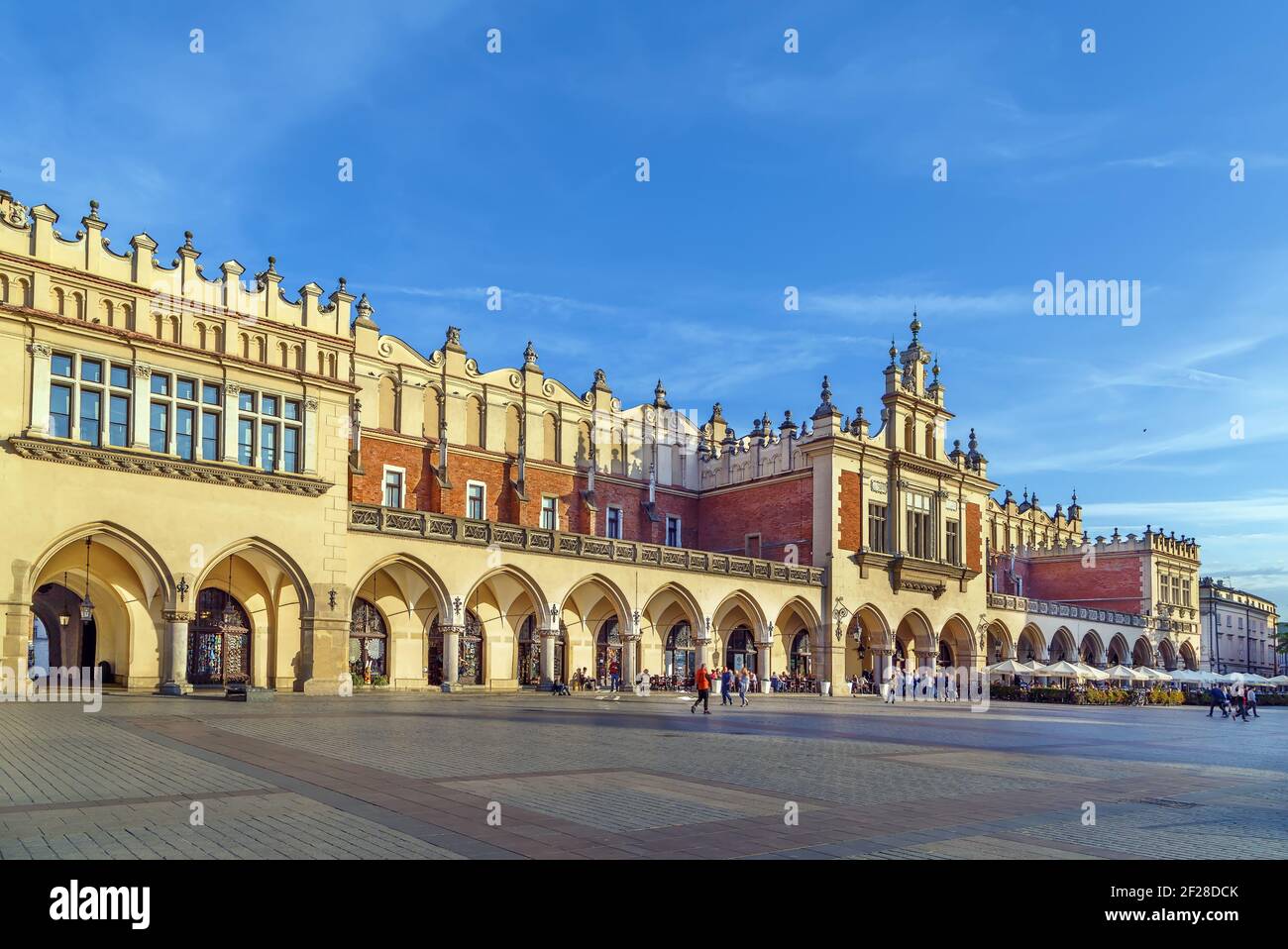 Krakow Cloth Hall, Polonia Foto Stock