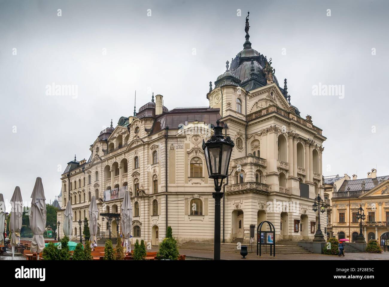 Teatro di Stato a Kosice, Slovacchia Foto Stock