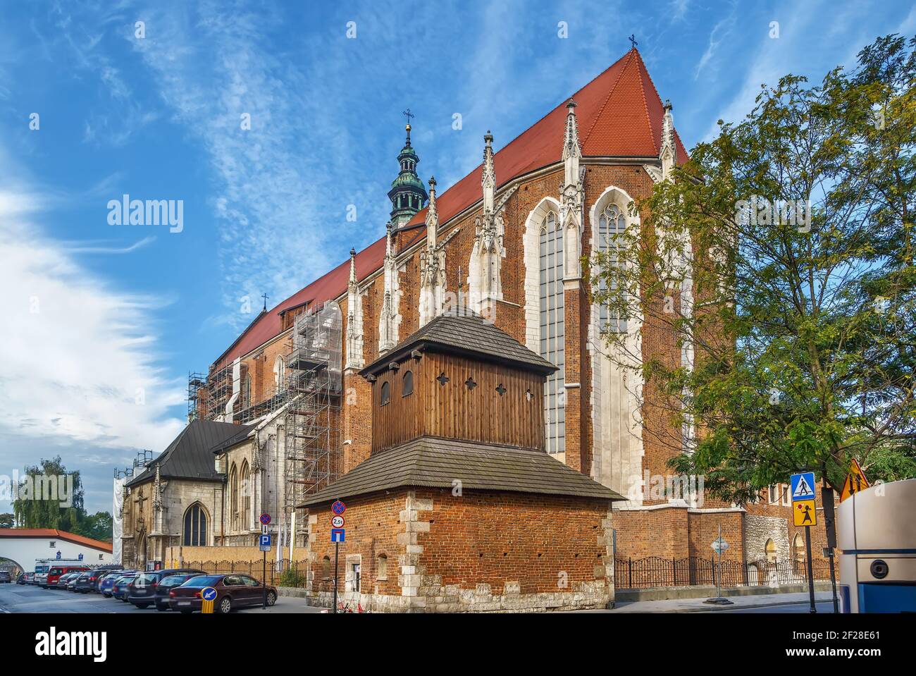 Chiesa di Santa Caterina d'Alessandria e Santa Margherita, Cracovia, Polonia Foto Stock