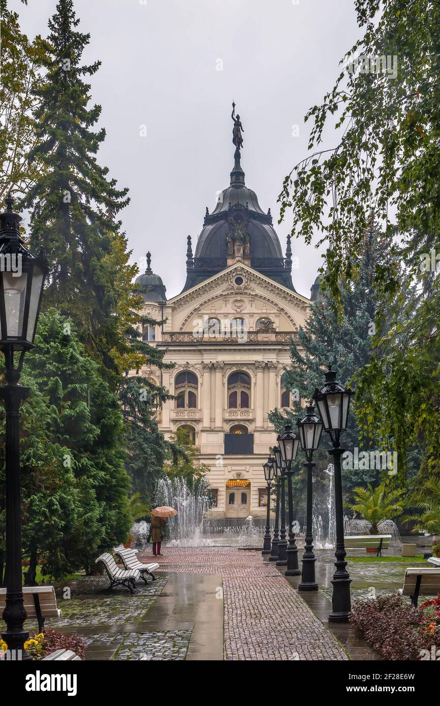 Teatro di Stato a Kosice, Slovacchia Foto Stock