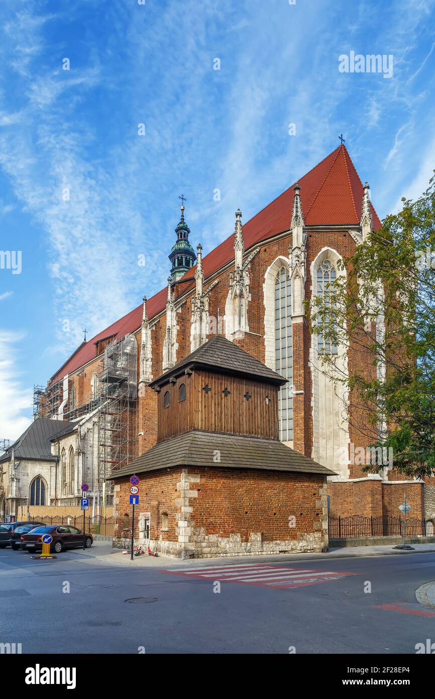 Chiesa di Santa Caterina d'Alessandria e Santa Margherita, Cracovia, Polonia Foto Stock
