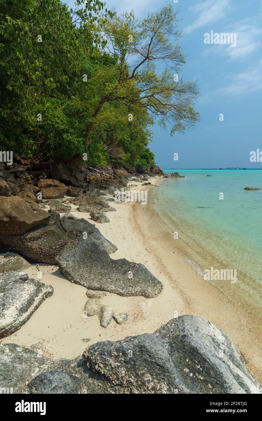 Ko Surin Island, Mu Koh Surin Marine National Park, Thailandia. Foto Stock