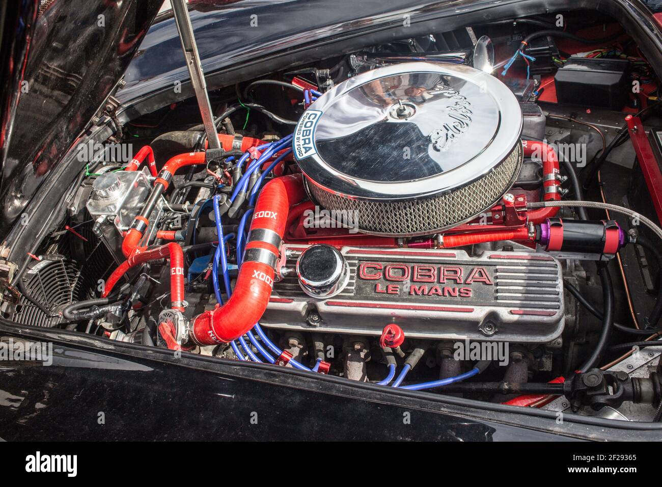 Classic Cars raduno di Praz-sur-Arly su 21 Agosto 2011 Foto Stock