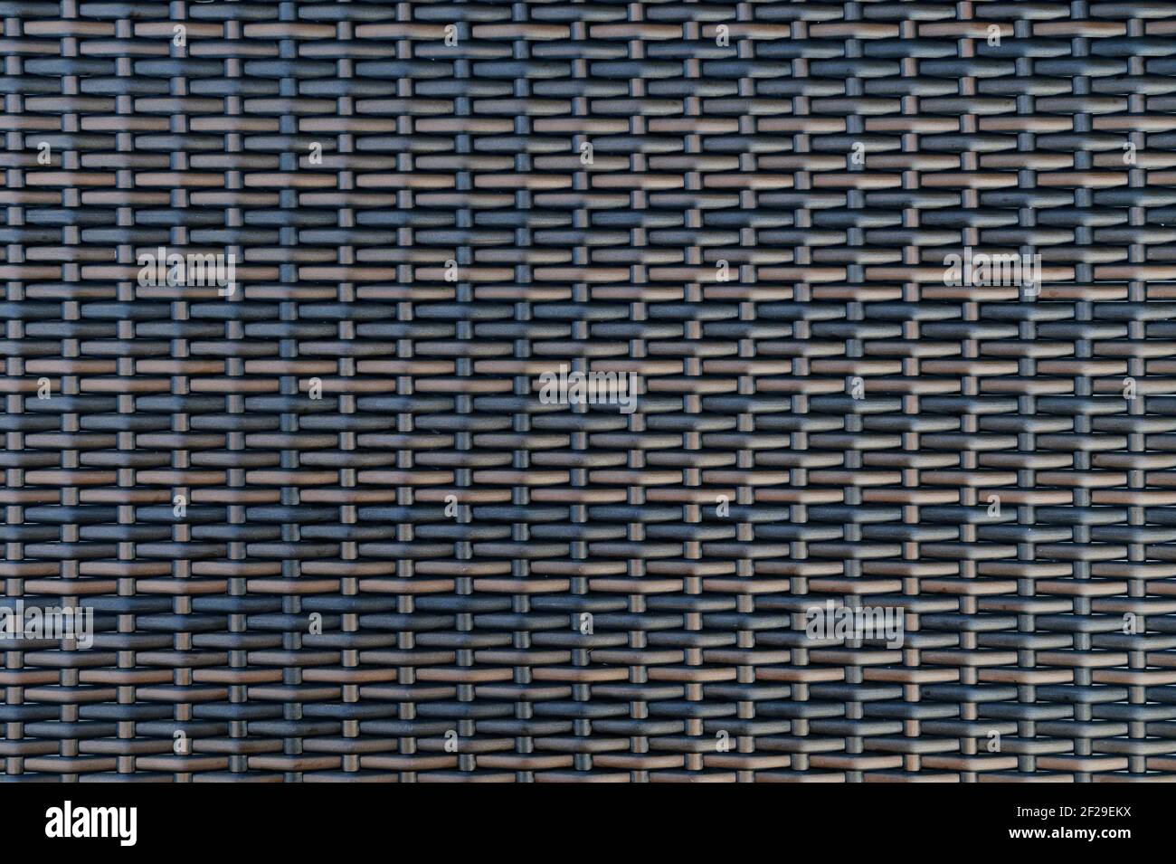 Belle texture marroni sui cestini Foto Stock