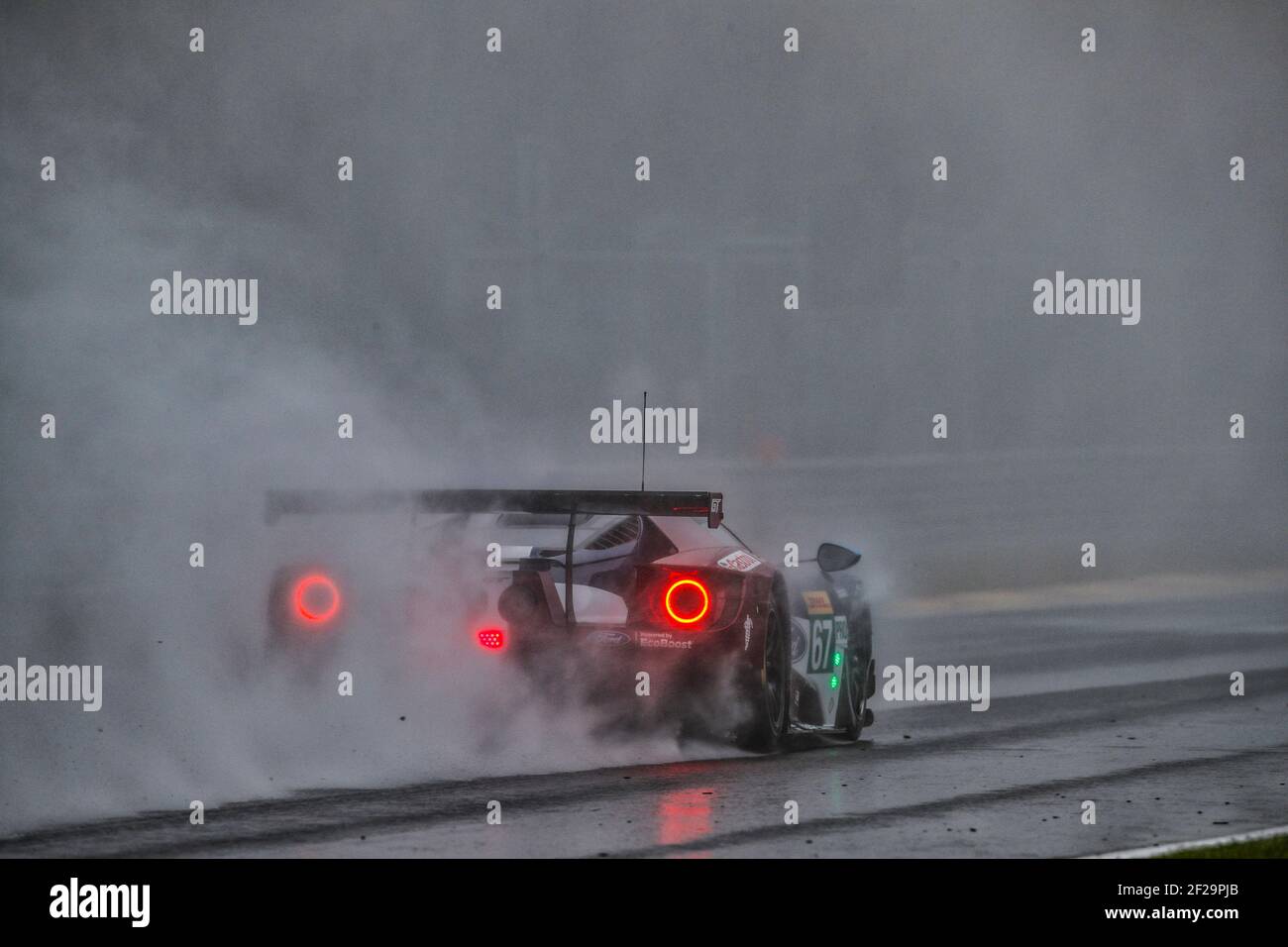 67 PRIAULX Andy (gbr), TINCKNELL Harry (gbr), BOMARITO Jonathan (USA), Ford GT team Ford chip Ganassi team UK, azione durante il campionato mondiale di Endurance FIA WEC 2019, 6 ore di Spa dal 2 al 4 maggio, a Spa Francorchamps, Belgio - Foto DPI Foto Stock