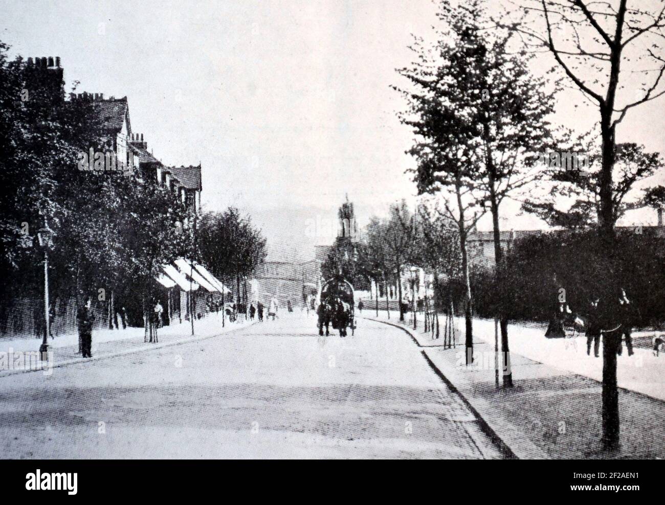 Stag Hill, High Road, East Finchley. Dal libro: 'FINCHLEY FESTEGGIAMENTI ROYAL SILVER JUBILEE Maggio 1935 Manuale souvenir'. Foto Stock