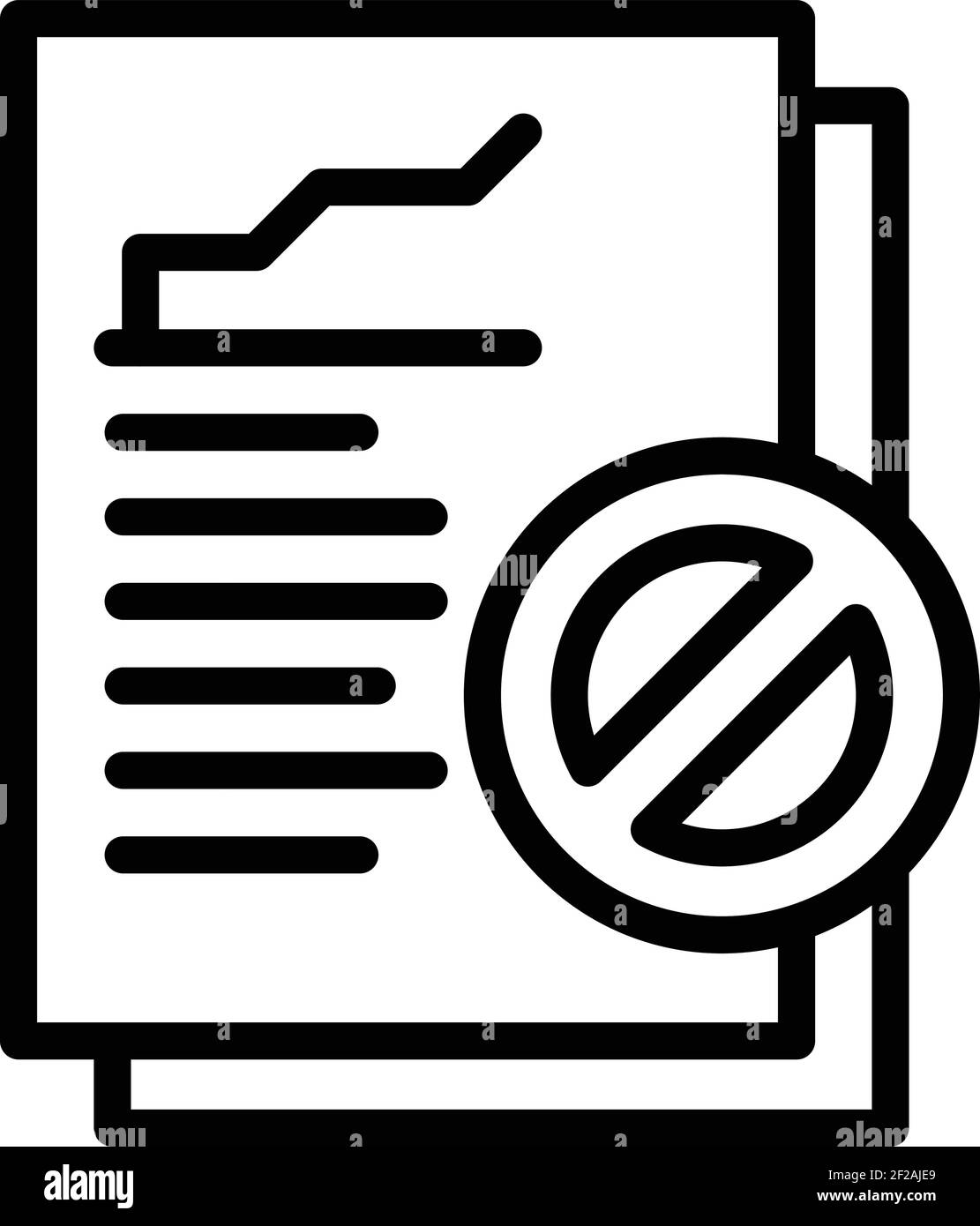 Icona del rapporto sulla democrazia. Contorno democrazia rapporto vettore icona per web design isolato su sfondo bianco Illustrazione Vettoriale