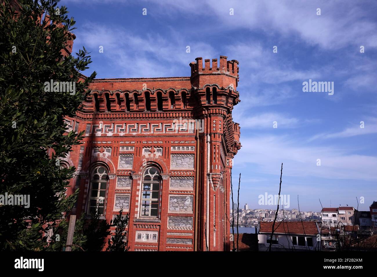 istanbul, Turchia : Università Phanar Greco Ortodossa di Istanbul Foto Stock