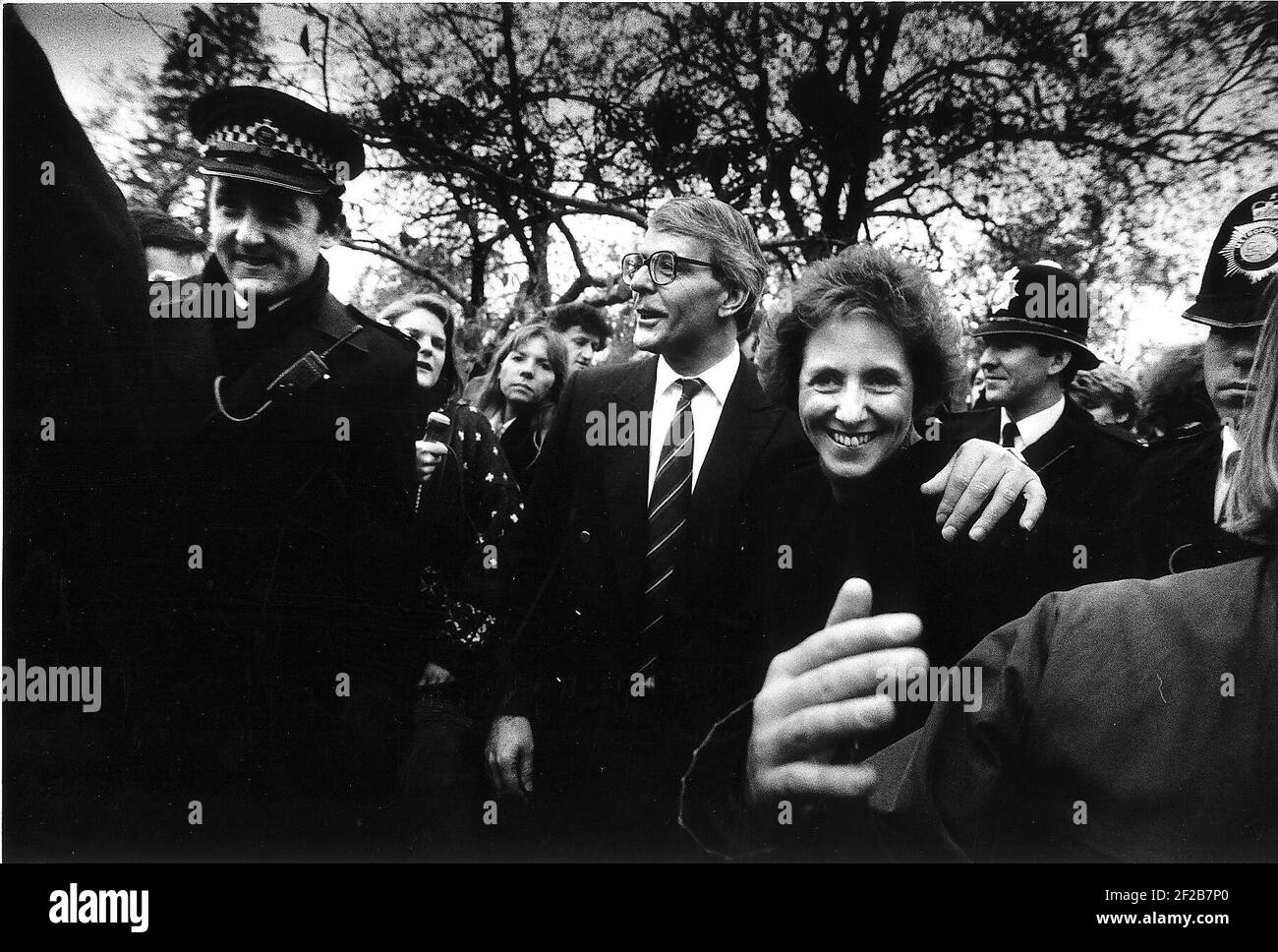 John Major a St James Park Foto Stock