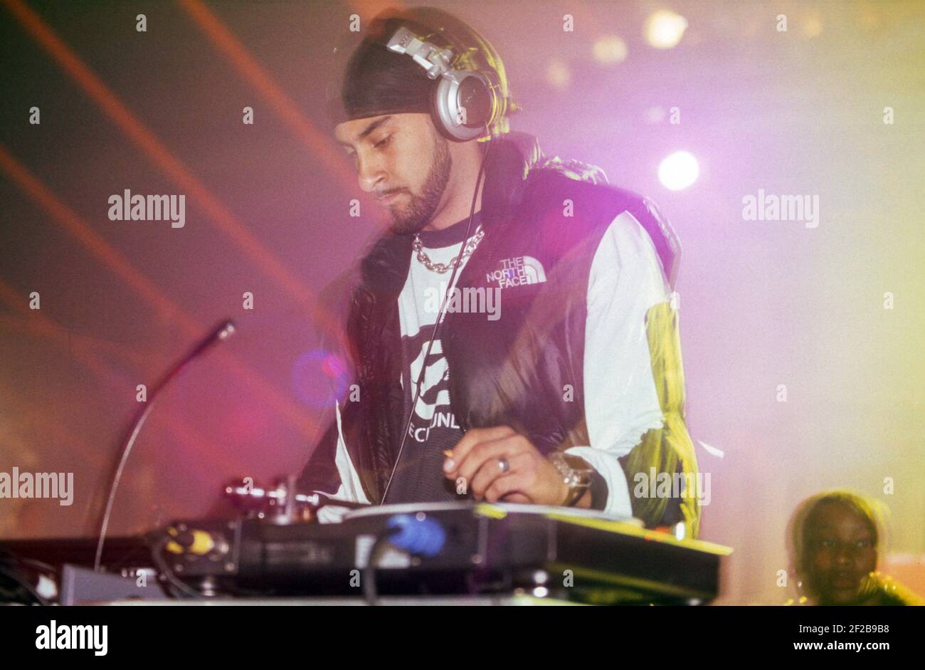 Armand Van Helden al festival homelands 2000, Winchester, Hampshire, Inghilterra, Regno Unito. Foto Stock