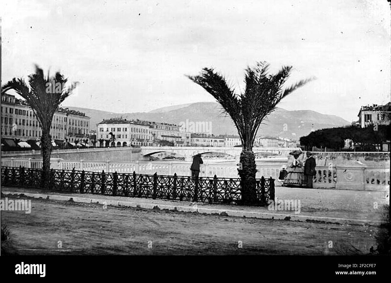 Pont neuf depuis le pont des anges 1863-65. Foto Stock