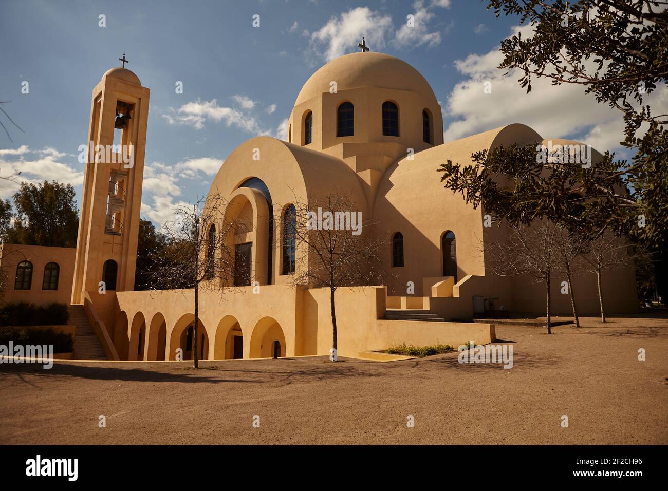 Panagia faneromeni chiesa greco ortodossa vouliagmeni Atene GRECIA Foto Stock