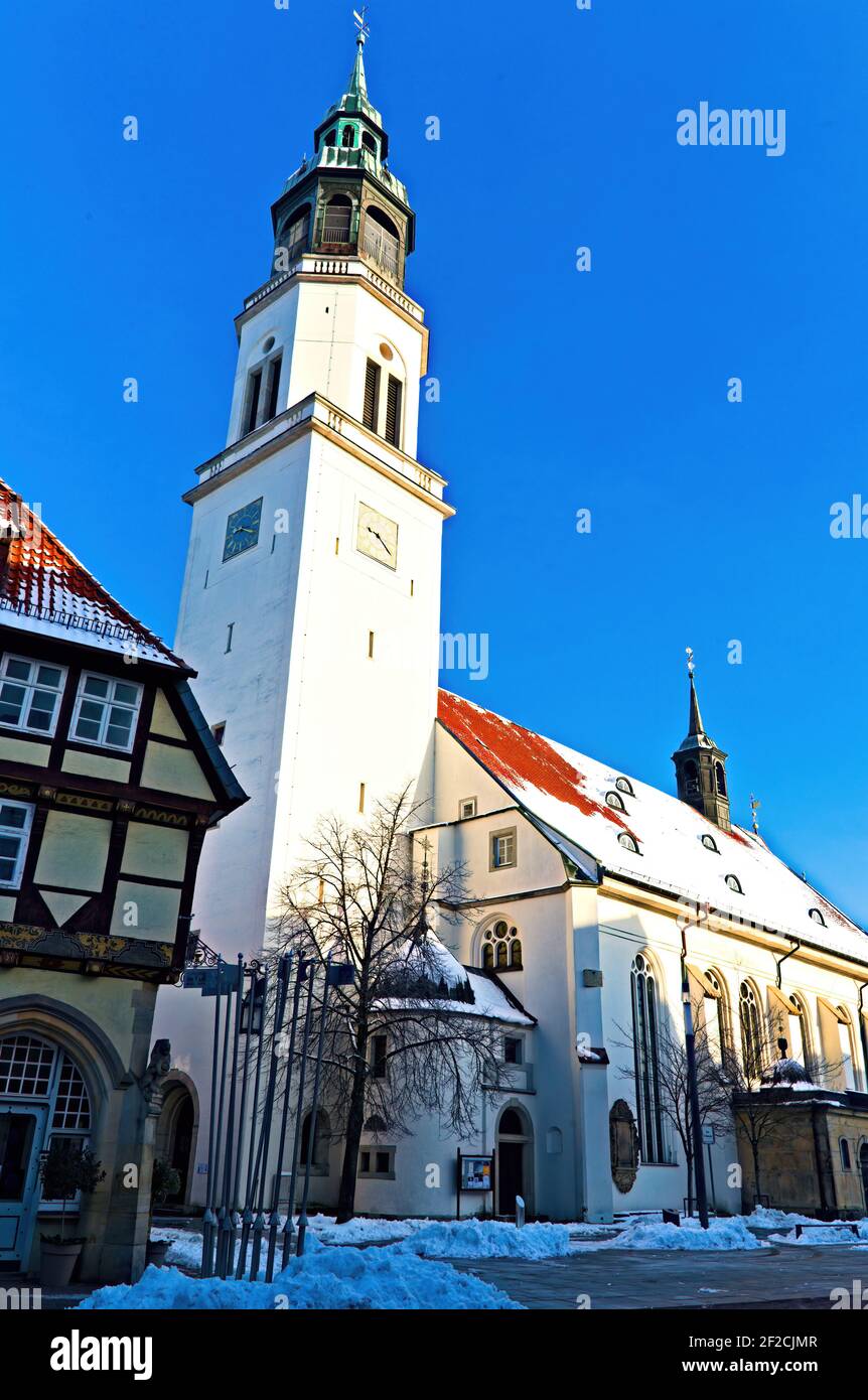 Vecchia chiesa di celle Foto Stock