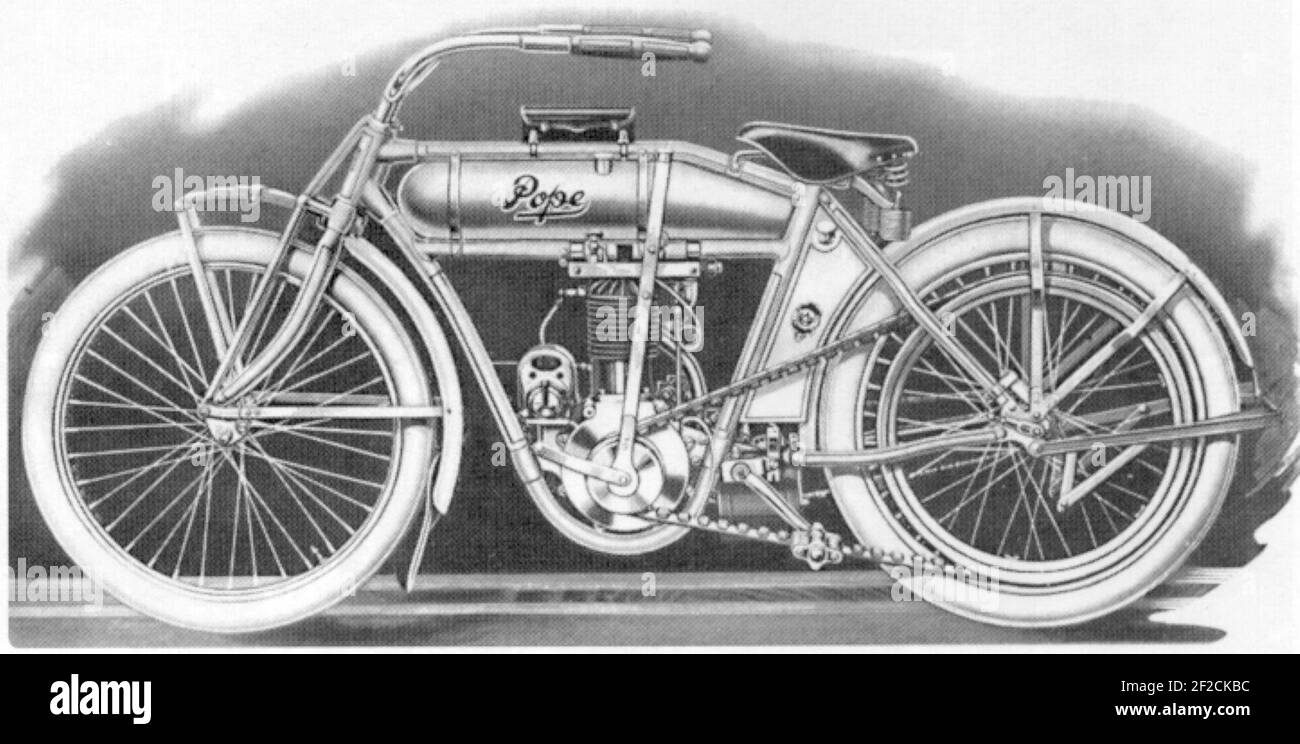 Papa 400 cc 1911. Foto Stock