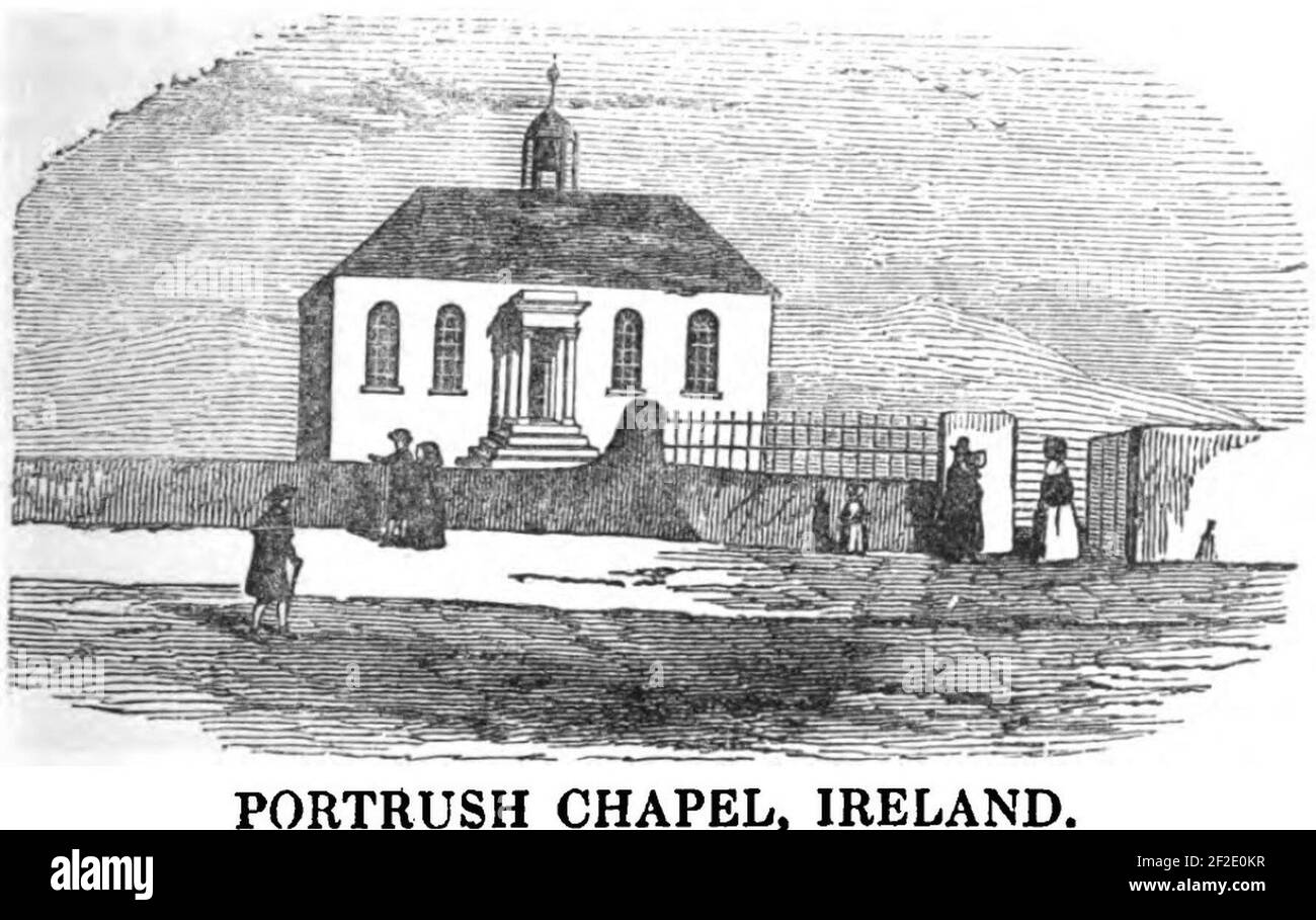 Portrush Chapel, Irlanda (VII, p.31, marzo 1950) - Copia. Foto Stock