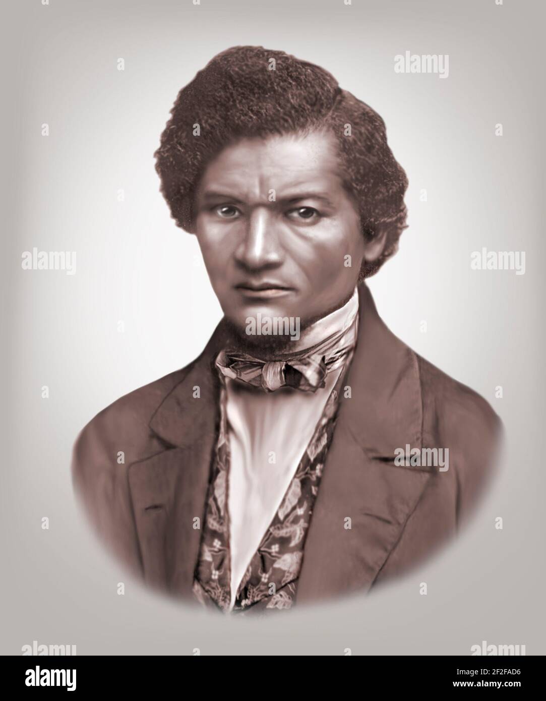 Frederick Douglass 1818-1895 American Social Reformer abolizionista Orator scrittore statesman Foto Stock